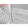 Buy cheap White Steel Folding Turnover Box , Industrial Steel Metal Storage System from wholesalers