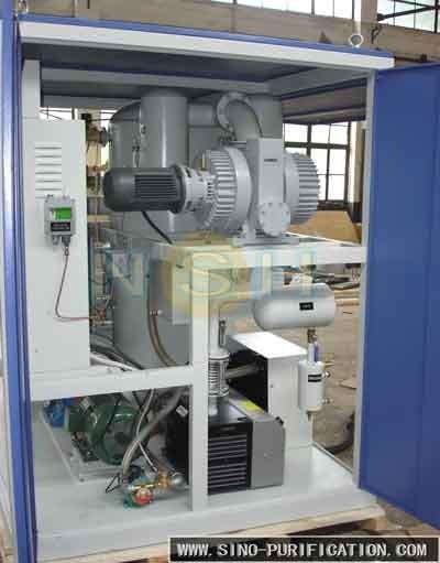 36kW Decontamination Degassification Insulation Oil Double-Stage Vacuum Oil