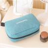 Buy cheap Custom Large Capacity Plain Polyester Private Label Makeup Bag from wholesalers
