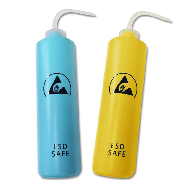 Buy cheap Cleanroom ESD Wash Bottle 250ml 500ml Blue Yellow Plastic Squeeze Type from wholesalers