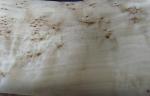 Poplar Natural Burl Sliced Cut Wood Veneer Sheets , Elm Burl Veneer