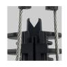 Buy cheap Overhead Line Accessories PA1500 FTTH Cable Anchoring Clamps High Tension Plastic Wed Type from wholesalers