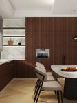 One-Stop Solution Home Furniture Classical Design Solid Wood Kitchen Cabinet