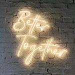 Rohs Neon Lighted Sign Square Backboard Hanging Neon Sign 15cm 30cm