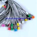 EDAN ECG CABLE 18-Lead 4MM Banana IEC Reusable REF EL16DIB181 IPN 01.57.471394