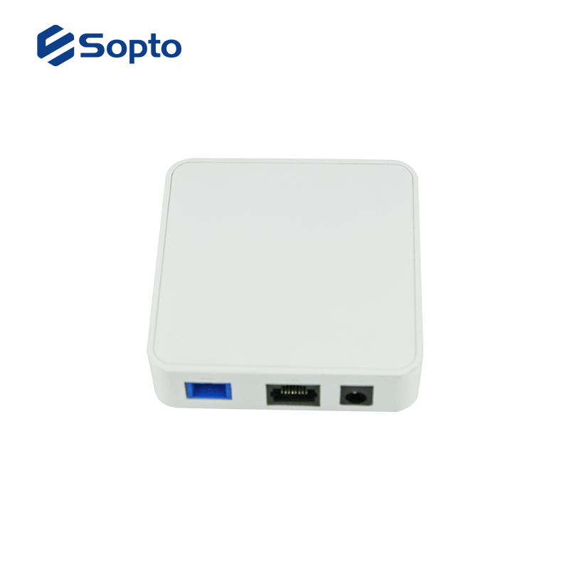 AC220 EPON ONU Fiber Optic Equipment RJ45 Connector For Ftth Solution