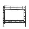 Buy cheap Twin Metal Frame Twin Bunk Beds With Ladder from wholesalers