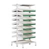 Buy cheap Double Sided Pharmacy Medicine Display Cabinet Clinic Multi Layer from wholesalers