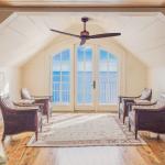 Decorative 110v 75w 52 Inch Flush Mount Ceiling Fan With Light And Remote