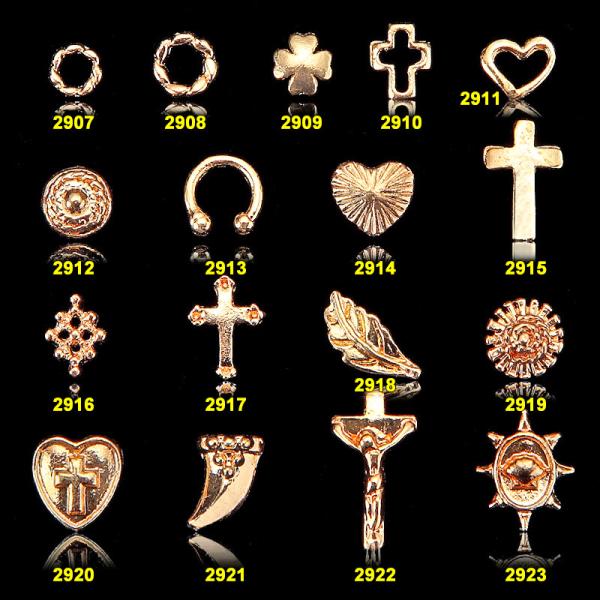 Buy cheap Hot NEW Wholesale Alloy Jewelry 3D Nail Art Jewelry Nail rhinestones Sticker Supplier Number ML2907-2923 from wholesalers
