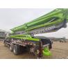 Buy cheap 47m Used Concrete Pump Truck with Semi-Dry Shotcrete Type and Vibrating Amplitude 2.6mm from wholesalers