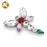 Dragonfly Shape Rhinestone Shoe Clips Europe And America Style For Buckle