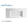 Buy cheap Large Size Good Sale SWJ1000 Sanitary Ware Stone Resin Basins Glossy White Bowl Sinks from wholesalers