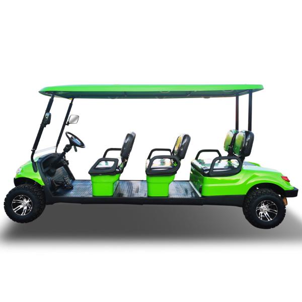 Buy cheap Electric Beach 8 Passenger Golf Carts Electrical Golf Bus With 12inch 14Inch Tire from wholesalers