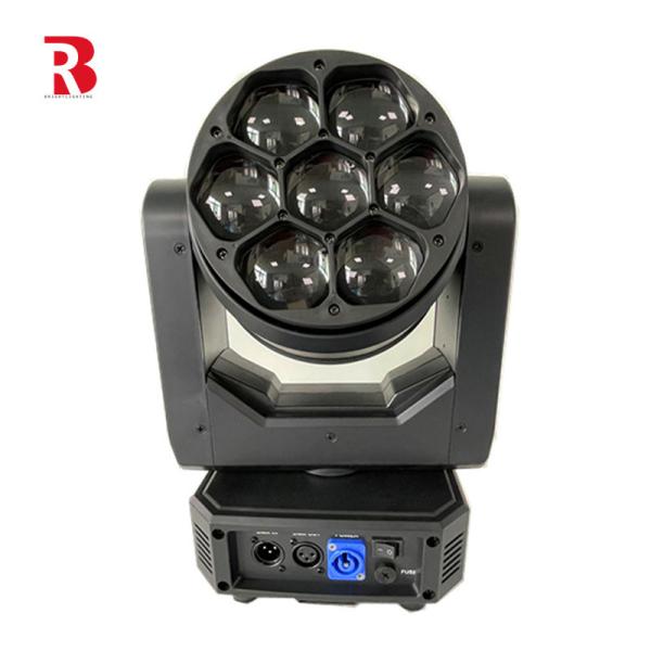 Buy cheap Led Beam Mini LED Moving Head 7pcs 40W RGBW 4 In 1 LEDs Beeye Stage Light from wholesalers