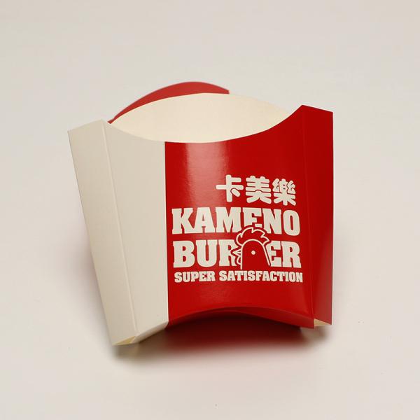 Buy cheap Paper Disposable Food Packaging Box Take Away French Fries Holder from wholesalers
