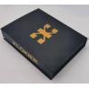Buy cheap 1000g Grey Board Hot Gold Foil Gift Box Magnetic Paper Packaging Box from wholesalers