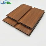 ECO-Friendly WPC Laminated Fluted Flat Wall Solid Panel for Indoor Interior