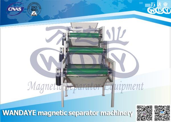 Buy cheap Permanent 1.5 KW Belt Conveyor Magnetic Separator For Iron Remover from wholesalers