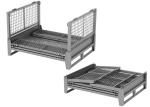 Metal Collapsible Pallet Cage Stillage Bin Steel Cage 2T Load