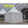 Buy cheap Customize White High Peak Tents PVC Cover Temporary For Exhibition Shows from wholesalers