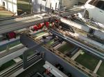 Corrugated Carton Folder Gluer Machine Double Pieces Box Flexo Printing