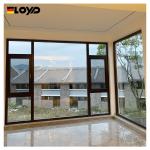 Soundproof Triple Glazed Aluminium Casement Windows Glass Replacement Oem