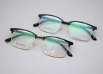 Modern Business Browline Glasses Metal Frame Perfectly Match All Face Shapes