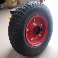 Buy cheap Luckylion TR13 Semi Pneumatic Rubber Wheels 3.00-8 Load Capacity 70-260kg product