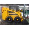 Buy cheap 4 Stroke Diesel engine 4WD Skid Steer Loader Rental 0.4 - 0.5 m3 Bucket Capacity from wholesalers