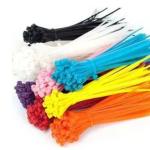 Industrial 2.5mm X150mm Nylon Cable Tie With Marking Area