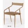 Buy cheap Metal wood look upholsteredt lesiure armchair (YTDX-06) from wholesalers