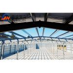 Q235/Q345 Low Carbon Steel Poultry Farm Building For Cow Goat Horse Arena Cattle