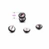 Buy cheap Europe men round cool stud earrings stainless steel stud earrings for sale from wholesalers