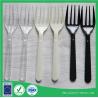 Buy cheap Plastic Disposable Forks in clear, white and black colors from wholesalers