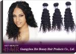 100% Unprocessed Virgin Peruvian Hair Extensions 5A Curly Hair Deep Wave