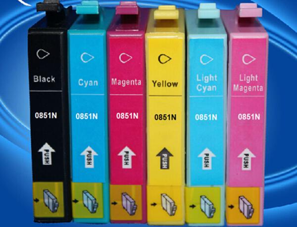 Buy cheap 100% Brand New for epson T0851-T0856 T0851N-T0856N Ink Cartridges T0851N for Epson Stylus T60 Stylus Photo 1390 from wholesalers