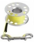 Antiwear Multicolor Diving Spin Spool , Lightweight Diving Line Wheel