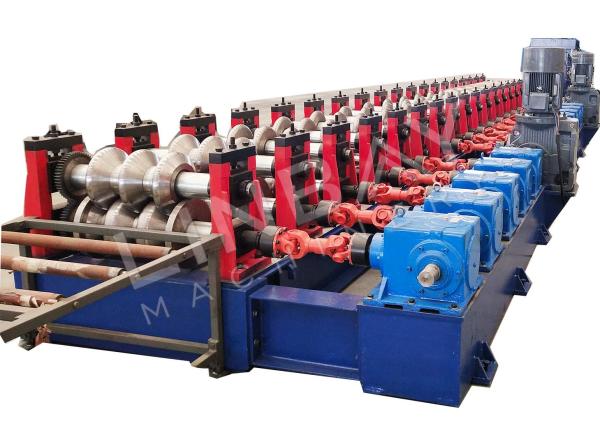 Buy cheap Hot Dipped Galvanized Steel Highway Guardrail Machine 37kw Steel Framing Roll Former from wholesalers
