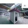 Buy cheap Customizable Mobile Steel Security Booth Durable Aluminum Window Included from wholesalers