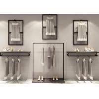 Buy cheap OEM And ODM Service Clothing Display Rack / Clothing Wall Display product