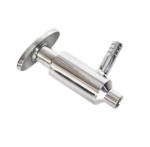 Hygienic Stainless Steel 304 316 Sampling Valve For Food Grade Contamination
