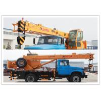 Buy cheap 11400kg GVW 17.5m Main Boom's Hydraulic Truck Crane with Hanging Hook product
