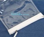 wholesale transparent Logo Packaging Garment Suit Clothes Bags Slider Packing PE