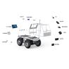 Buy cheap UGV Outdoor Off Road 4 Wheel Drive Robot Chassis 48V Servo Motor Drive from wholesalers