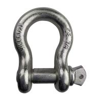 Buy cheap Rustproof Polished Forged Hardware , Practical Heavy Duty Shackle product