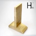 Anti Water C38000 Brass T Profile For Interior Decoration Angle