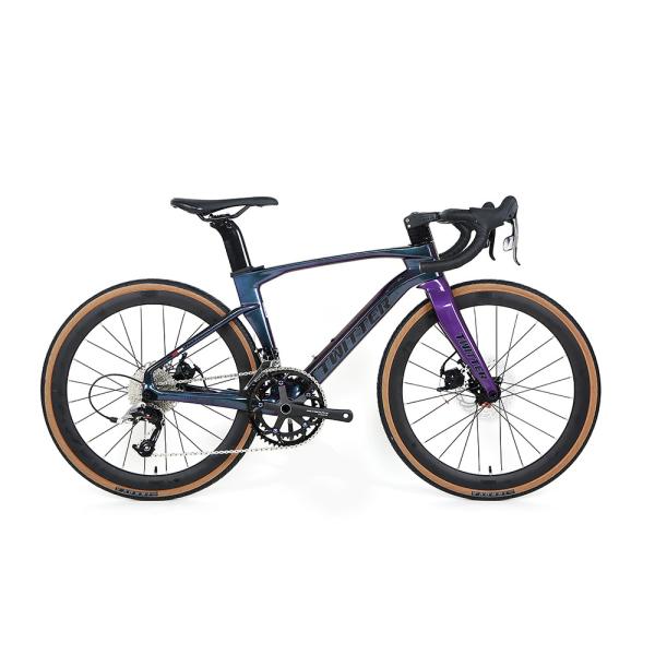 Buy cheap 24 Inch Cyclocross High Modulus Carbon Fiber Road Bikes Disc Brake from wholesalers