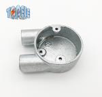 Branch 2 Way U Malleable Iron Box BS4568 Conduit Fitting Hot Dip Galvanized
