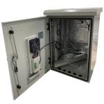 CE Wall Mounted Telecom Cabinet , NEMA Outdoor Telecom Enclosures